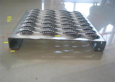 Aluminium en Staal de Anti van de de Plaattrede van het Steunbalkmetaal van de de Loopvlakkenveiligheid Planken van de de Stutgreep